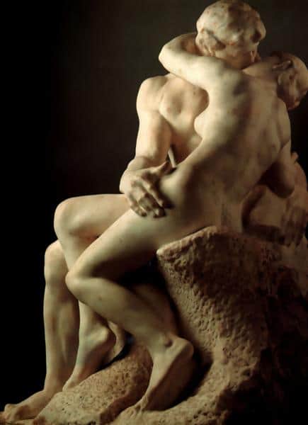 the kiss by auguste rodin