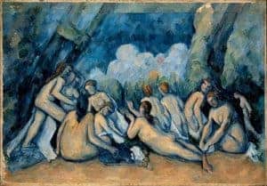Impressionism art depicted by The Large Bathers