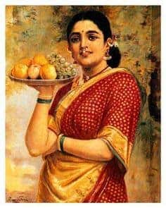 The Maharashtrian Lady by Raja Ravi Varma