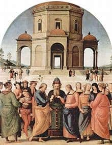 The Marriage of the Virgin by Raphael