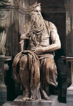The Moses by Michelangelo