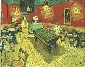 The Night Café by Vincent Van Gogh