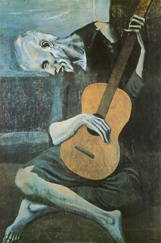 The Old Guitarist by Pablo Picasso