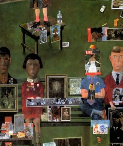 on the balcony by peter blake