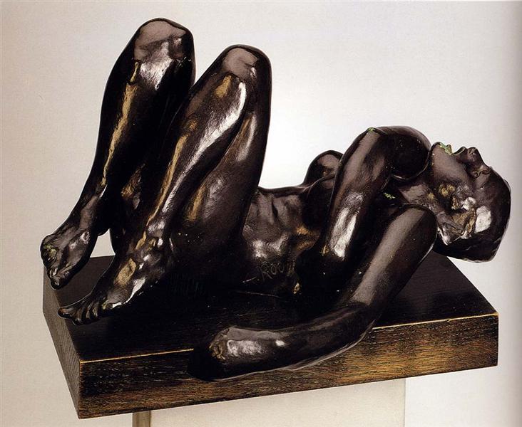 the sinner by auguste rodin