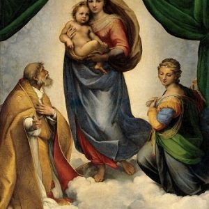 Women in Art depicted by The Sistine Madonna