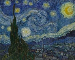 Impressionism art depicted by The Starry Night