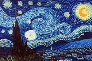 The Starry Night by Vincent van Gogh