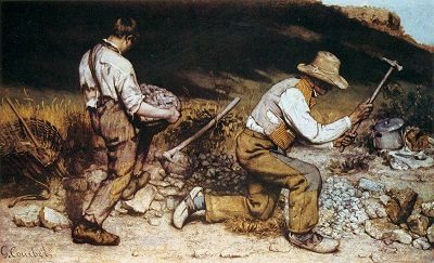 The Stone Breakers Realism Art