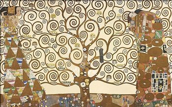 The Tree of Life, Stoclet Frieze by Gustav Klmit
