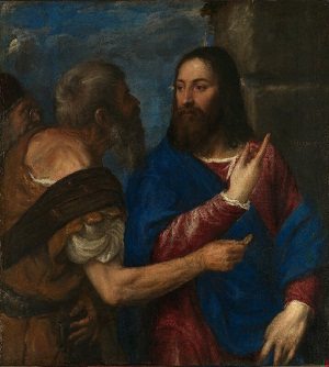 The Tribute Money by Titian