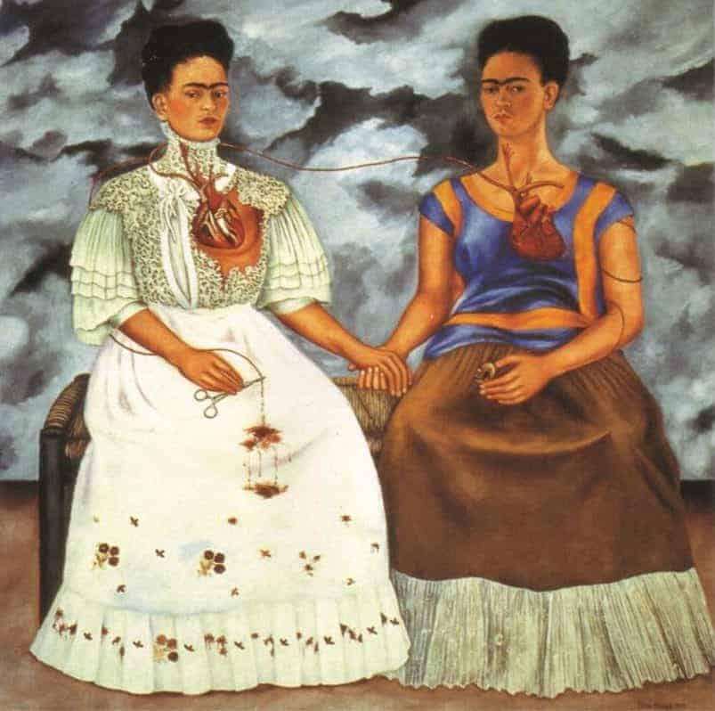 The Two Fridas by Frida Kahlo