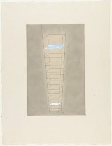 Untitled, plate 2 from the puritan by Louise Bourgeois