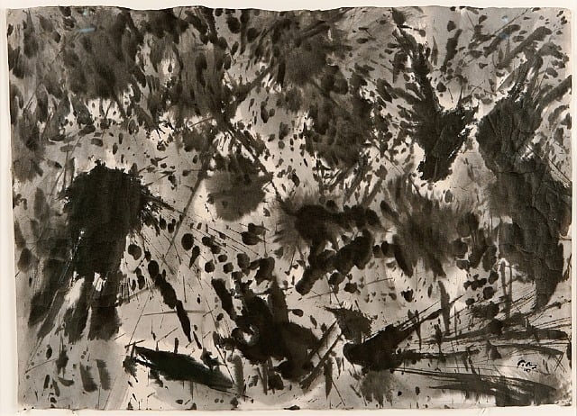 untitled sumi by mark tobey
