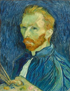 Van Gogh self-portrait by Vincent Van Gogh