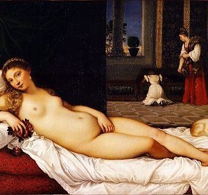 Women in Art depicted by Venus of Urbino