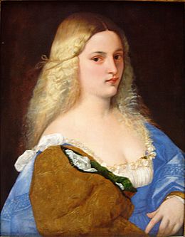 Violante by Titian