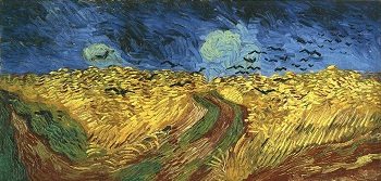 Wheat field with Crows by Vincent Van Gogh