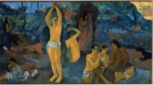 Cubism art depicted by Where Do We Come From What Are We Where Are We Going