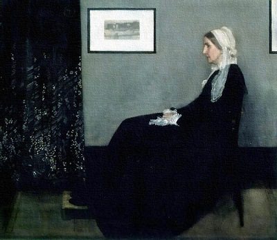 Realism art depicted by Whistler's Mother