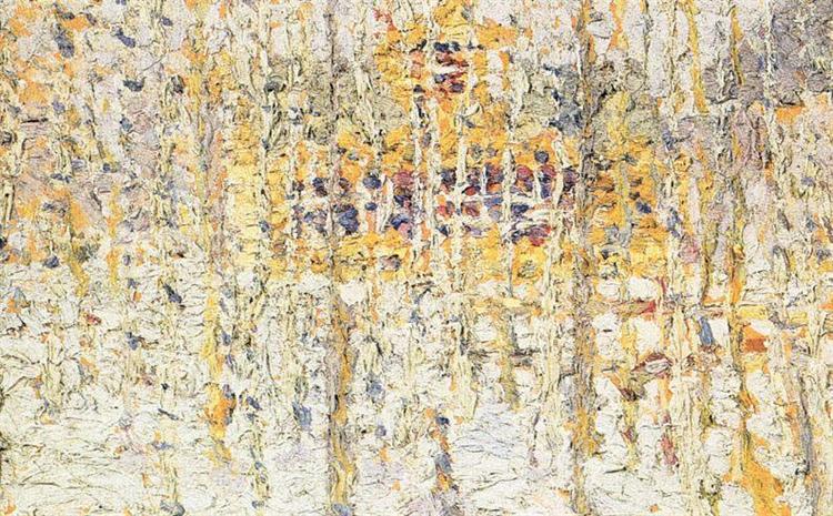 winter landscape by kazimir malevich