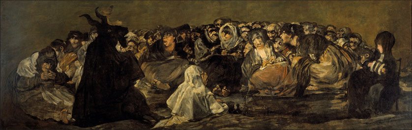 Witches'-Sabbath-Black-Paintings-Goya