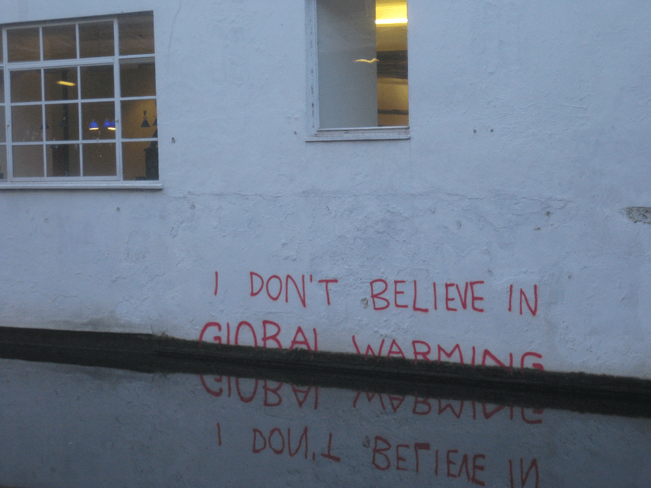 I do not believe in Global Warming – London