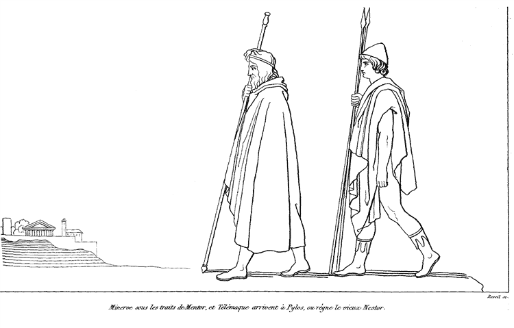 illustration to odyssey by john flaxman