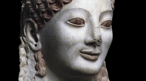 Archaic Greek Art - Peplos Kore