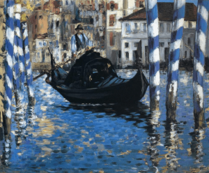 The Grand Canal of Venice Painting by Edouard Manet.